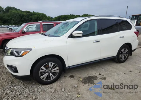 2017 Nissan Pathfinder S из США, поврежденный, VIN 5N1DR2MMXHC669320
